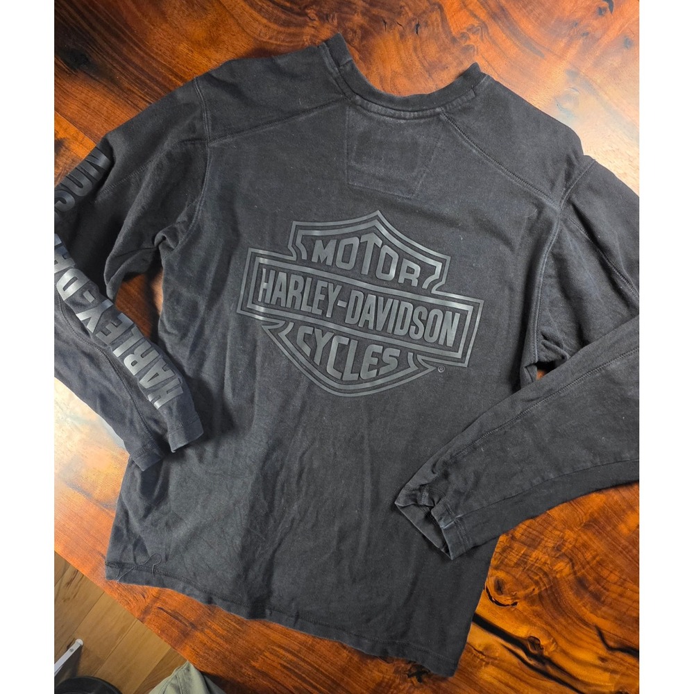Harley-Davidson Unisex Light Sweatshirt Logo Graphic Bikercore Atheleisure